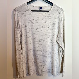 Old Navy luxe long sleeve tee shirt, size L.